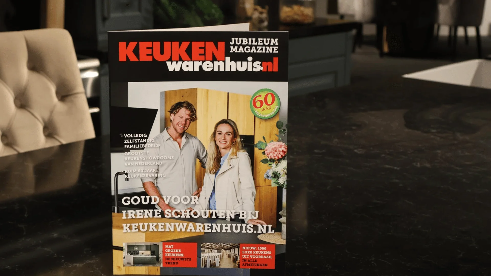 Het Keukenwarenhuis.nl Keuken Magazine met de keuze van drievoudig Olympische Kampioen Irene Schouten