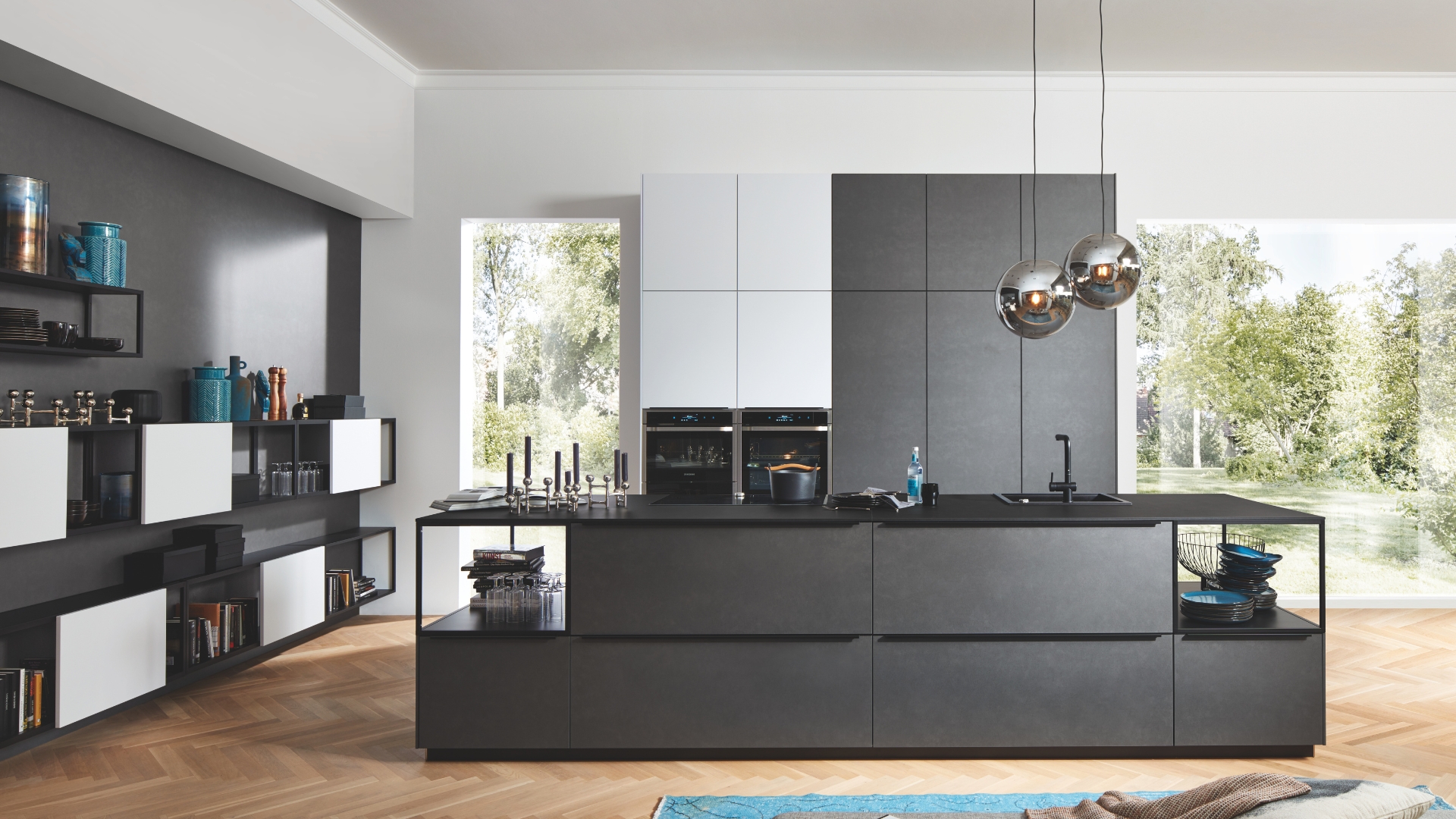 Moderne eilandkeuken