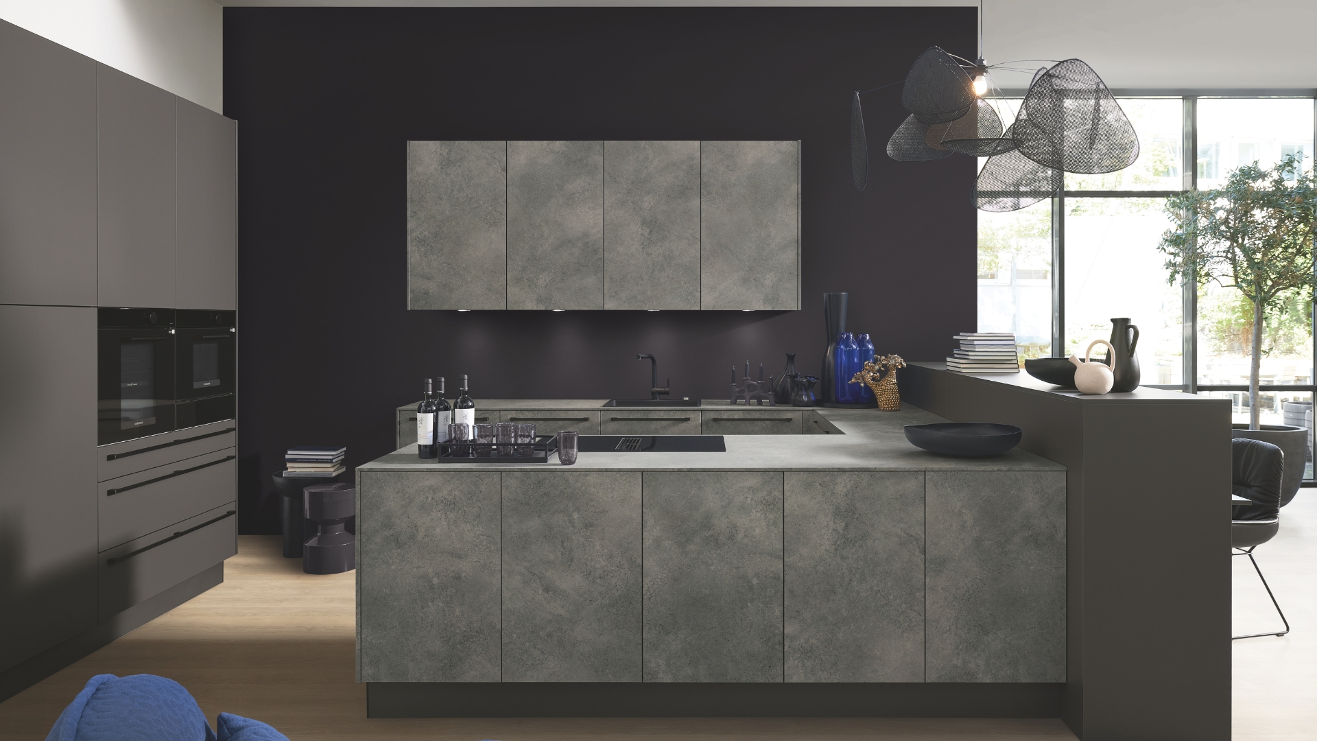 Betonlook module keuken