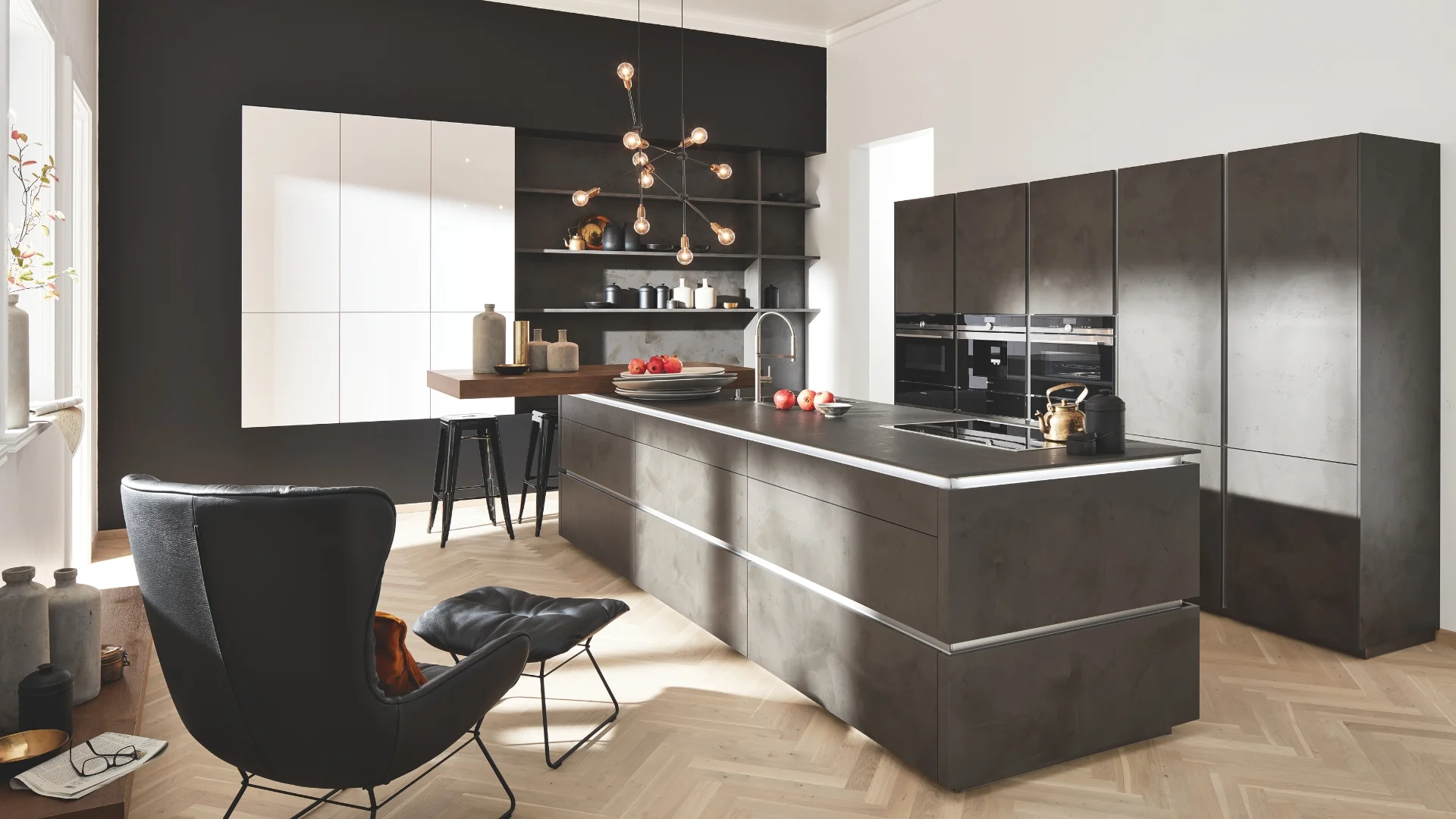 Industriële eilandkeuken