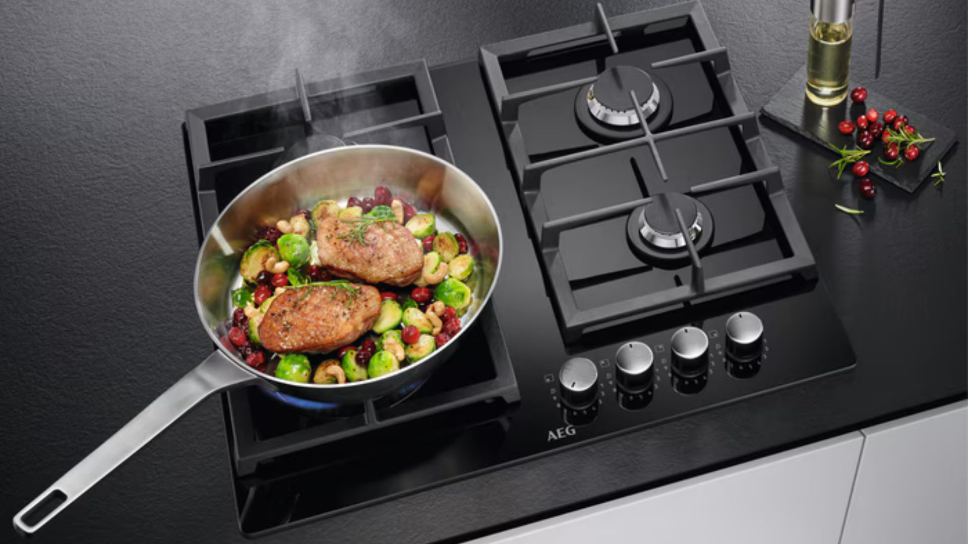 Gaskookplaat van AEG