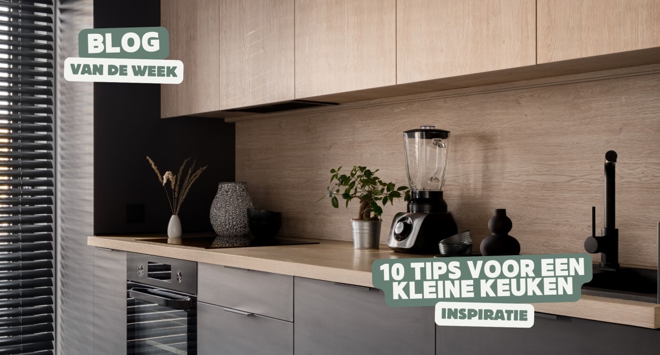 10 slimme tips voor een kleine keuken