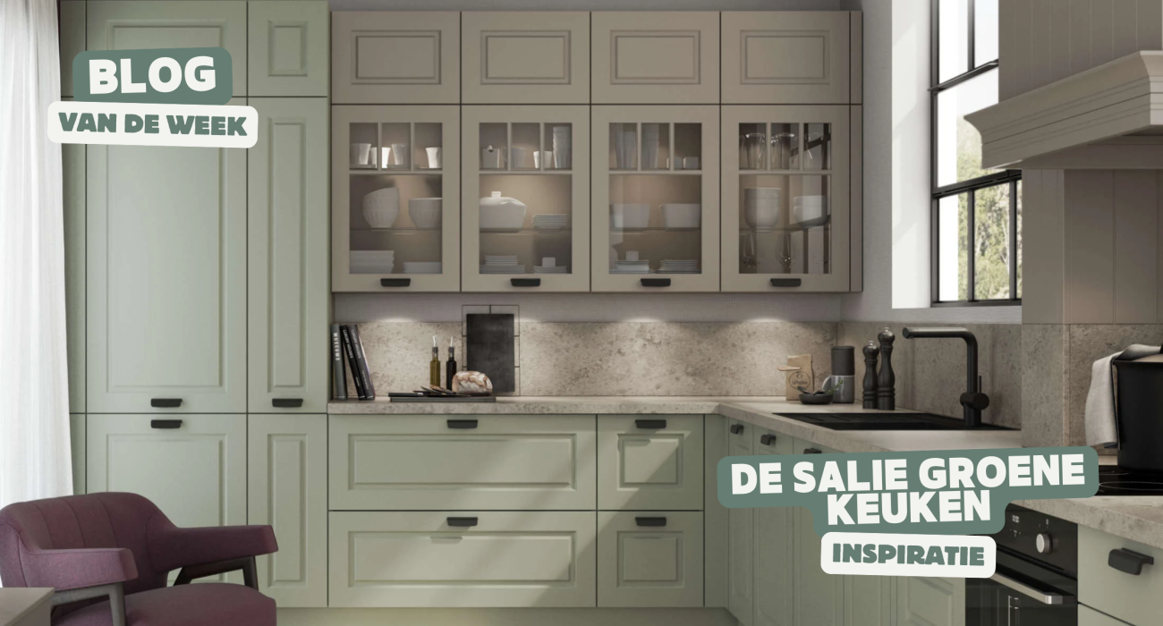 De salie groene keuken - Keuken Trends en Inspiratie