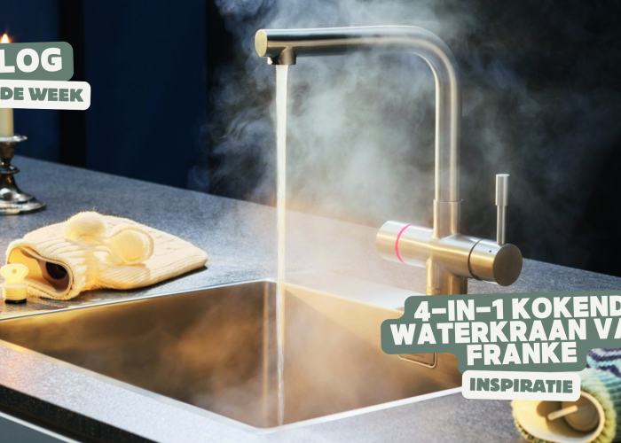 Kokend Water Kraan - De Nieuwe 4-in-1 Keukenkraan van Franke met Koud, Warm, Kokend én Gefilterd Water