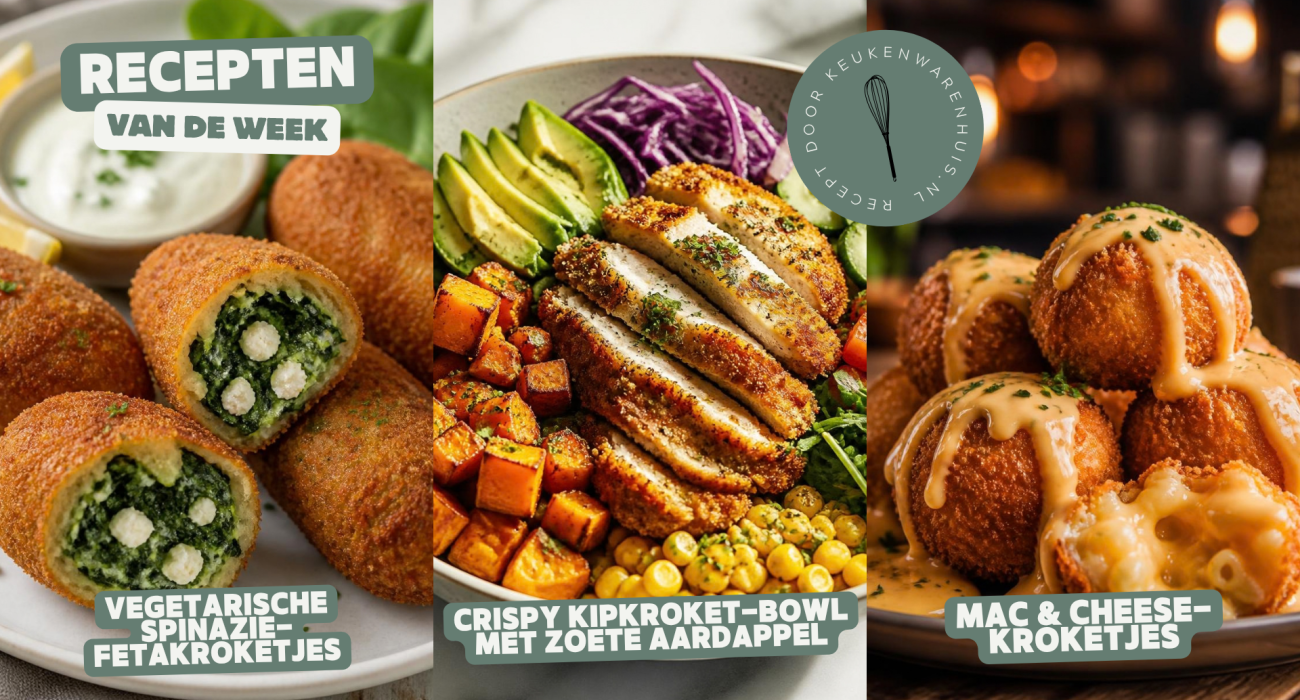 Krokettendag op z’n lekkerst: drie verrassende recepten