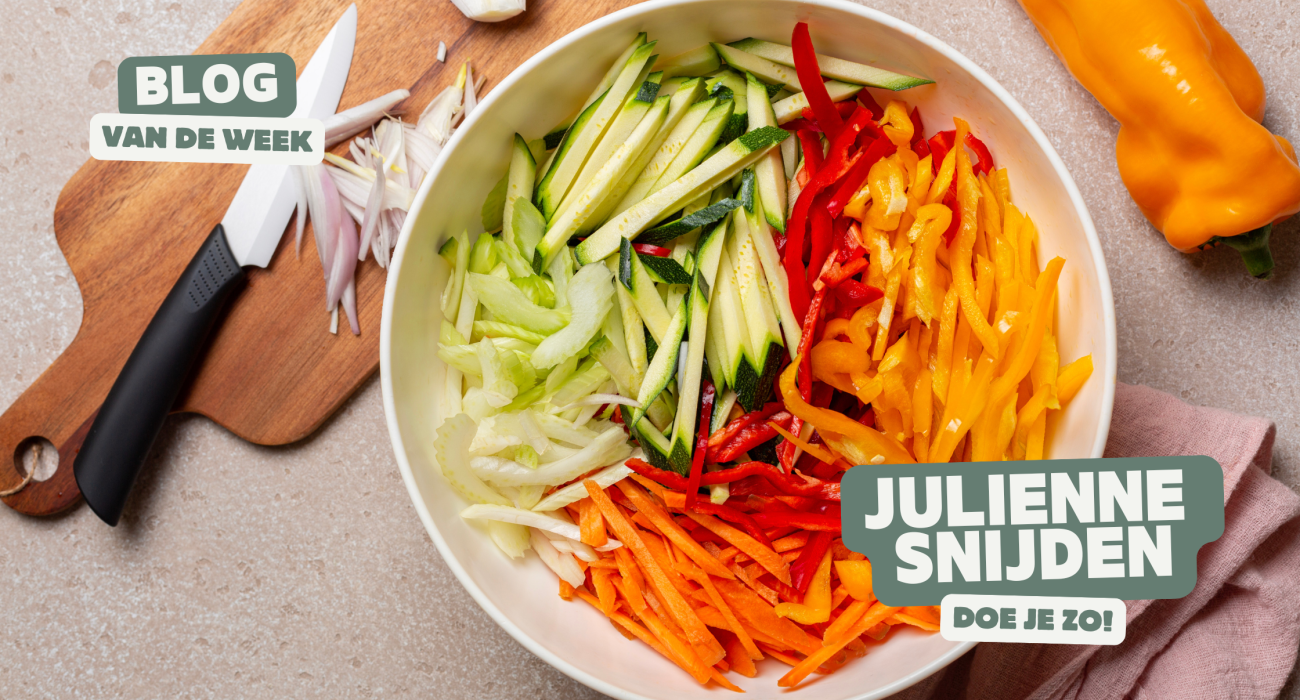 Julienne snijden doe je zo! - Snijtechniek