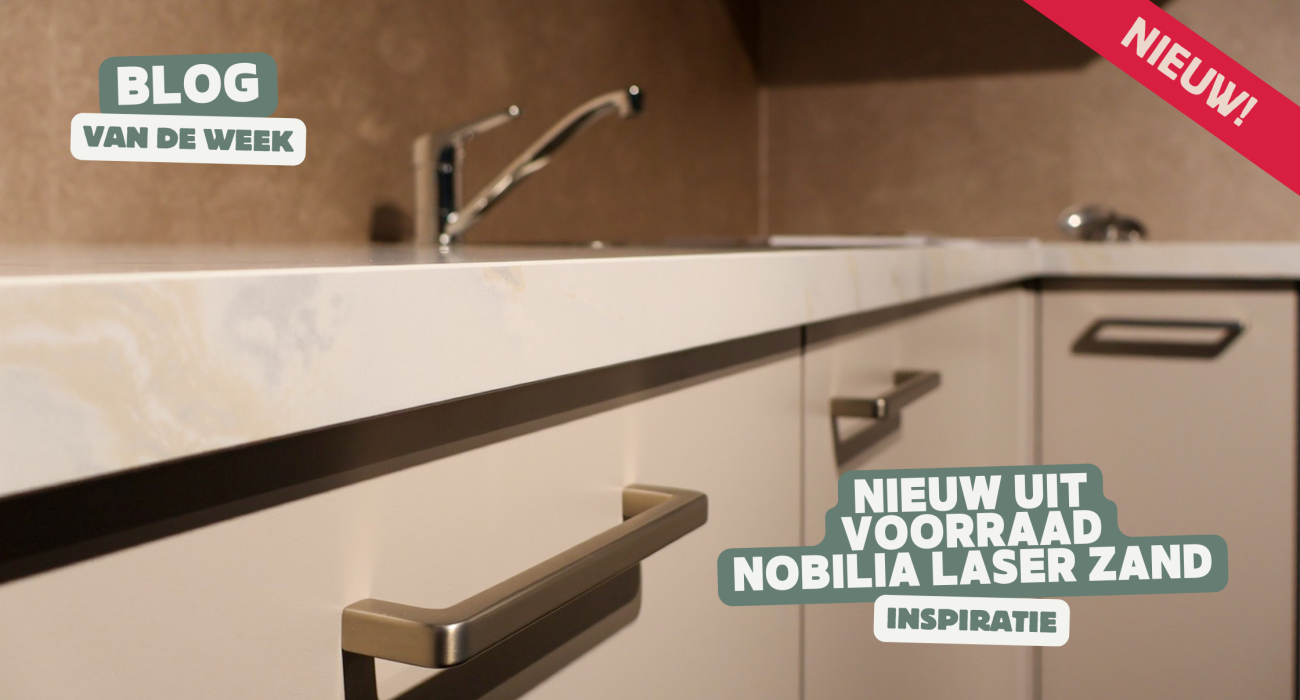 Zandkleurige keuken kopen? Bekijk onze nieuwe voorraadkeuken!