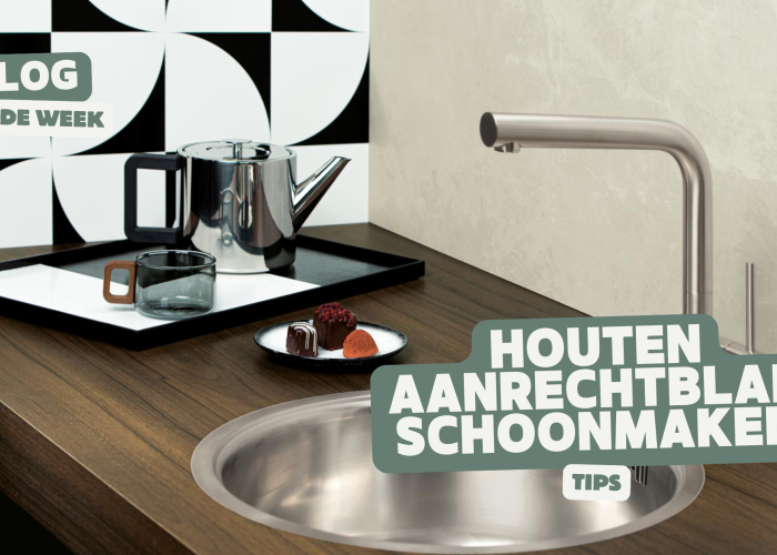 Houten aanrechtblad schoonmaken |Tips om veilig en efficiënt je houten keukenblad te reinigen