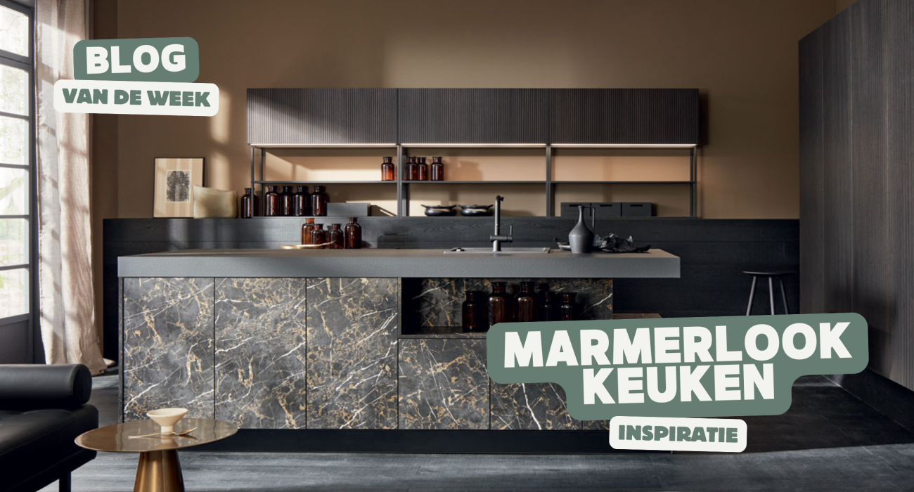 Marmerlook Keuken - Keukens Met De Warme en Chique Uitstraling van Marmer