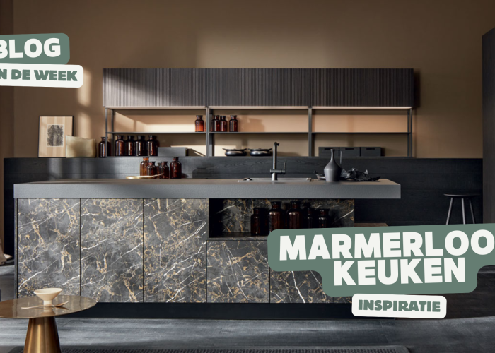 Marmerlook Keuken - Keukens Met De Warme en Chique Uitstraling van Marmer