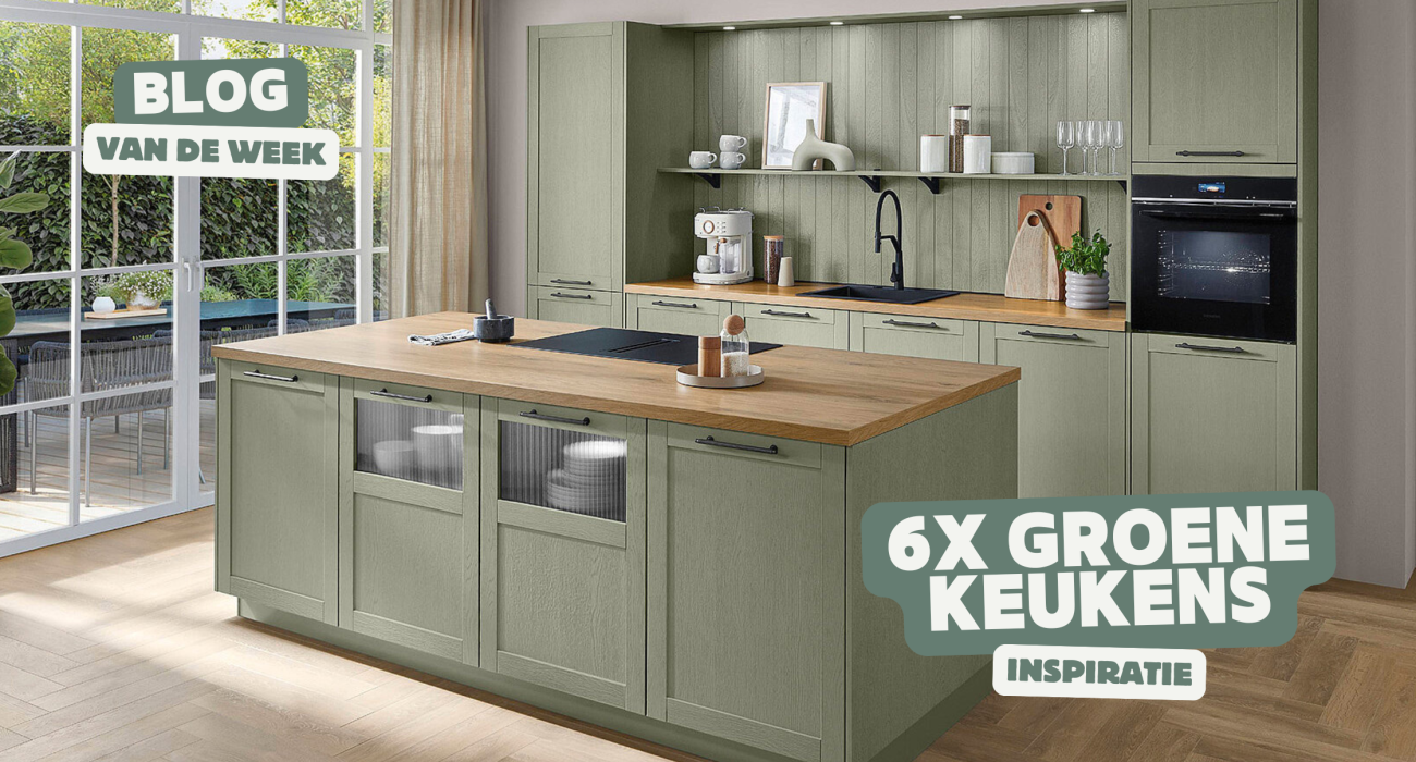 6x Groene Keukens Inspiratie