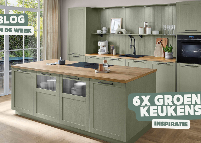 6x Groene Keukens Inspiratie