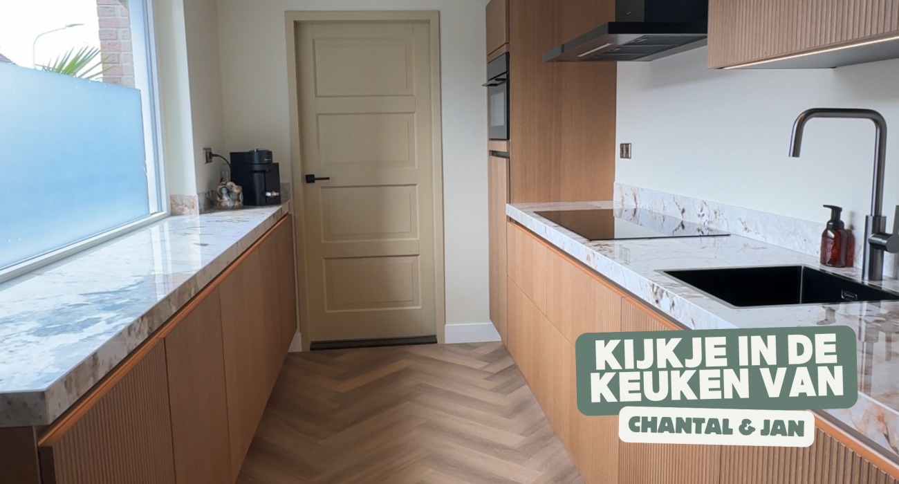 Kijkje in de keuken van Chantal & Jan