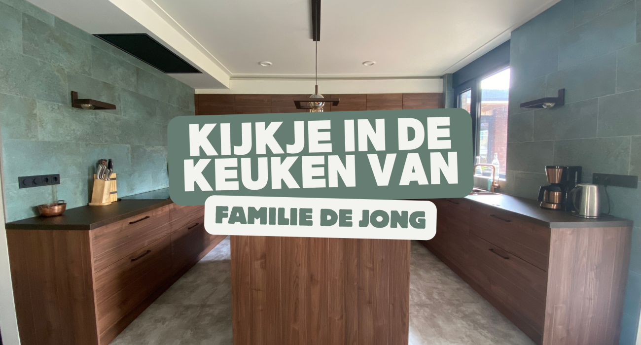Kijkje in de keuken van familie de Jong
