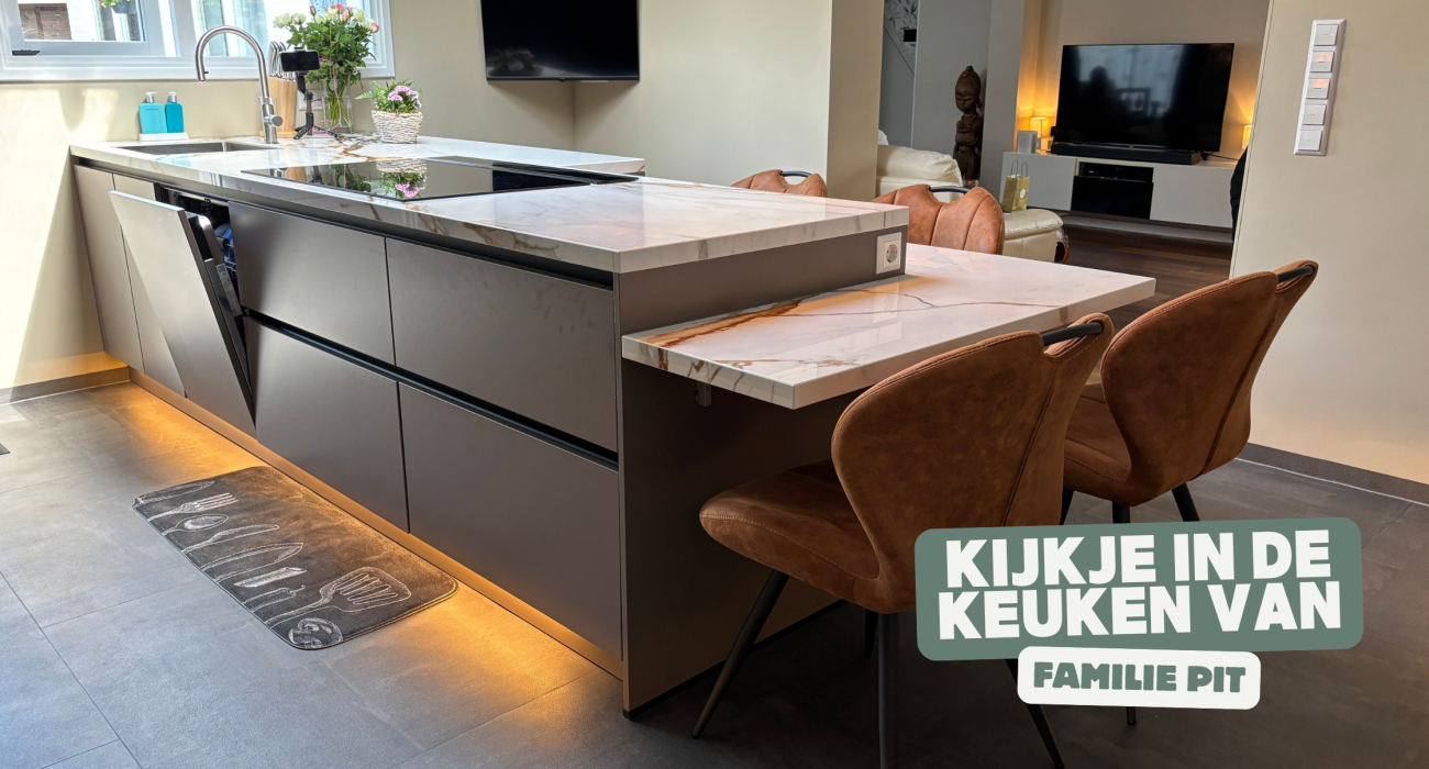 Kijkje in de keuken van Familie Pit