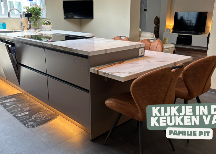 Kijkje in de keuken van Familie Pit