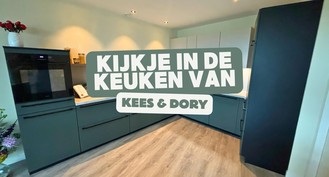 Kijkje in de keuken van Kees en Dory