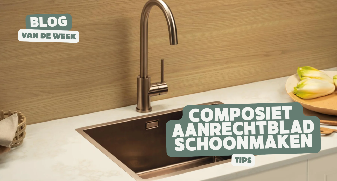 Een composiet aanrechtblad schoonmaken - Tips