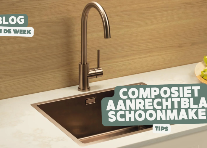 Een composiet aanrechtblad schoonmaken - Tips