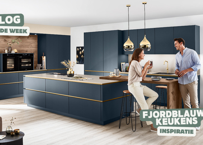 Fjordblauwe keukens: moderne rust en natuurlijke elegantie
