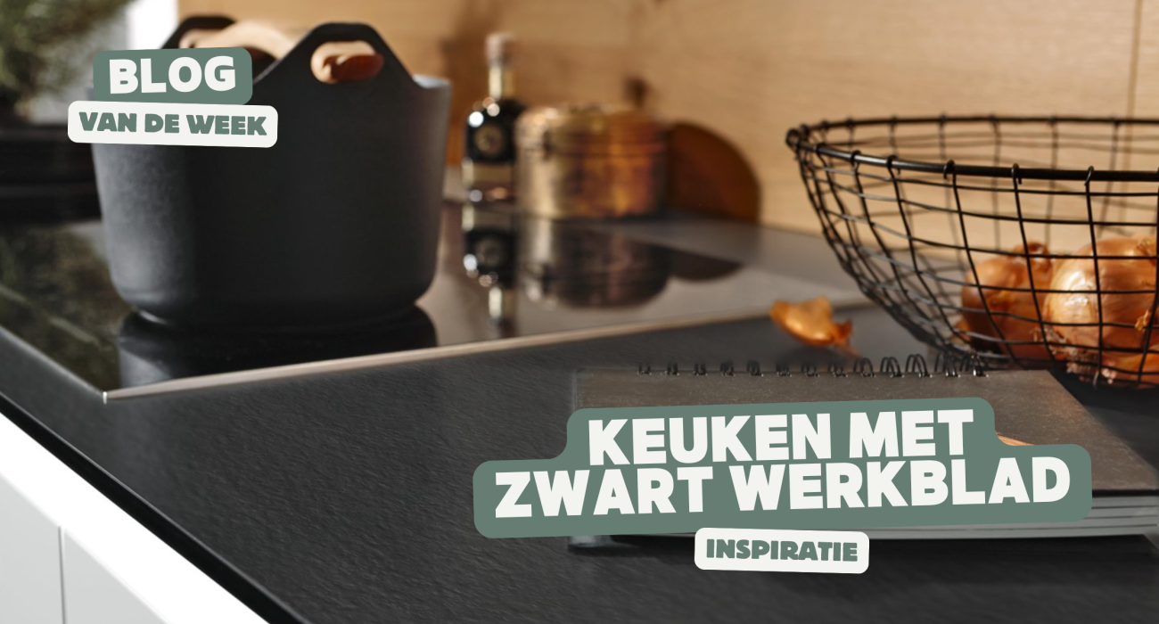 Keuken Met Zwart Werkblad - Inspiratie