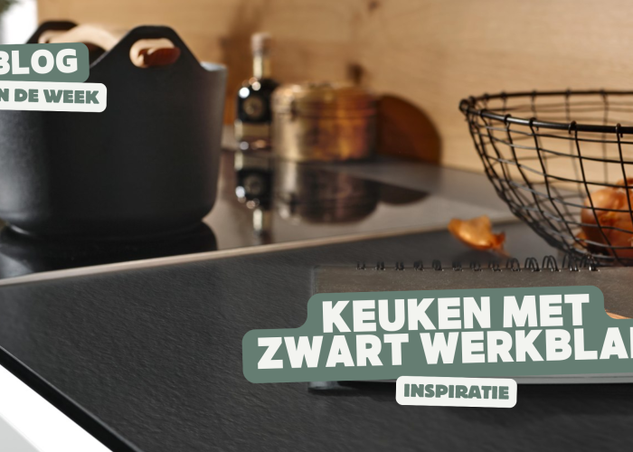 Keuken Met Zwart Werkblad - Inspiratie