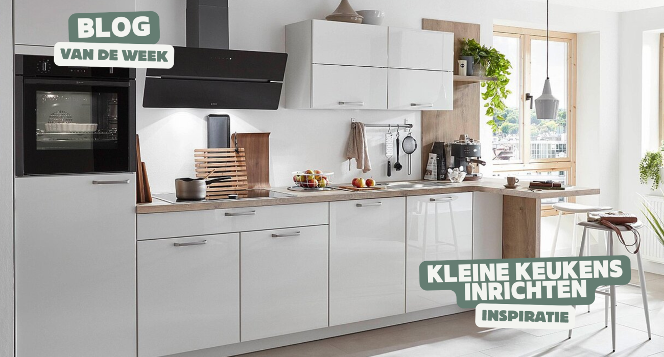 Kleine keukens inrichten - Creëer ruimte in je kleine keuken