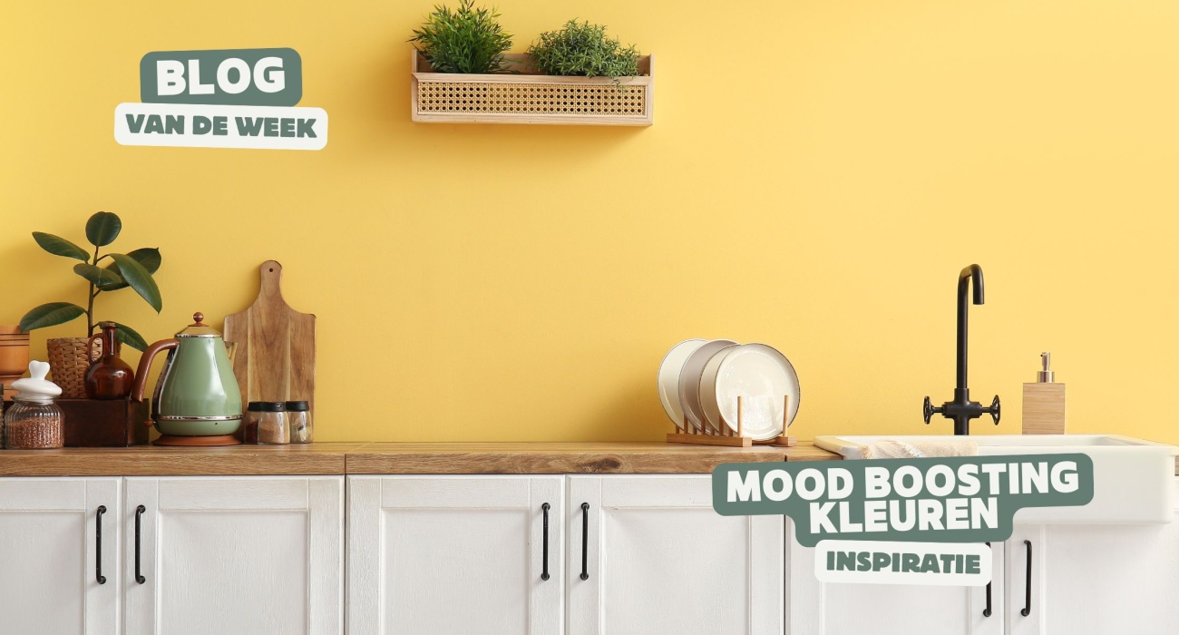 Mood boosting kleuren in de keuken: Zo creëer je een positieve sfeer!