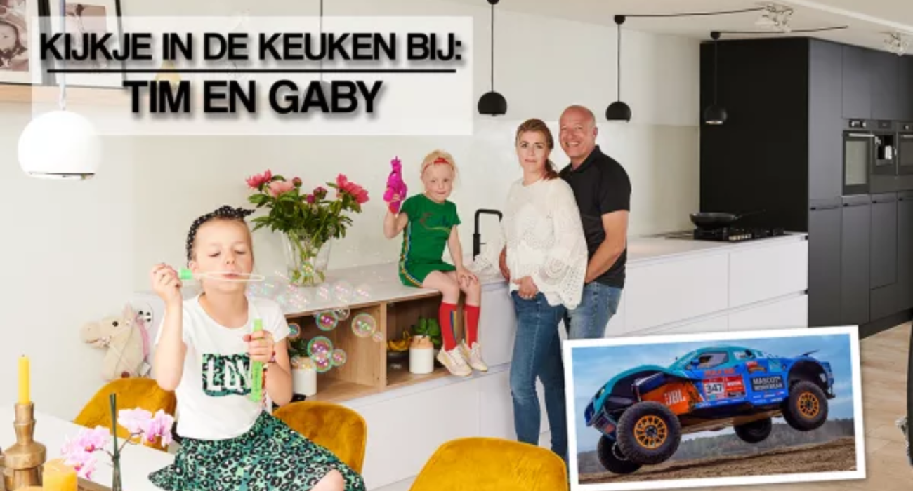 Kijkje in de keuken van Tim en Gaby