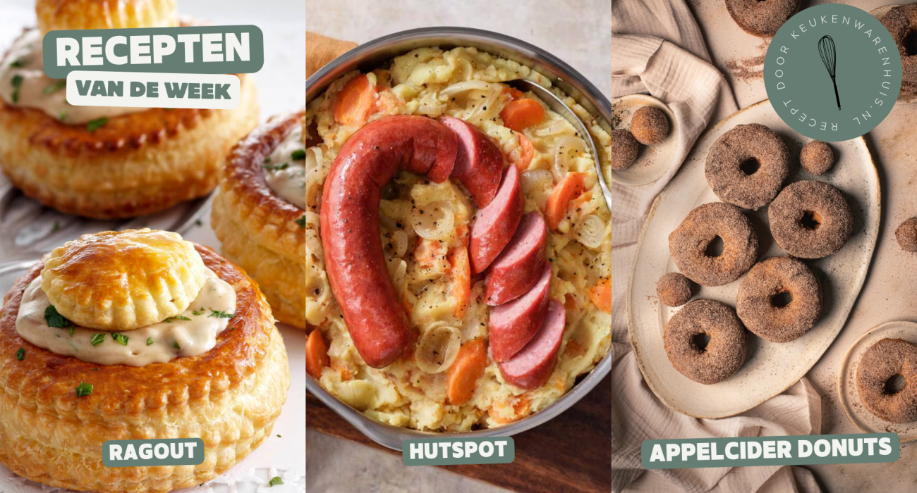 Ragout, Hutspot en Appelcider donuts
