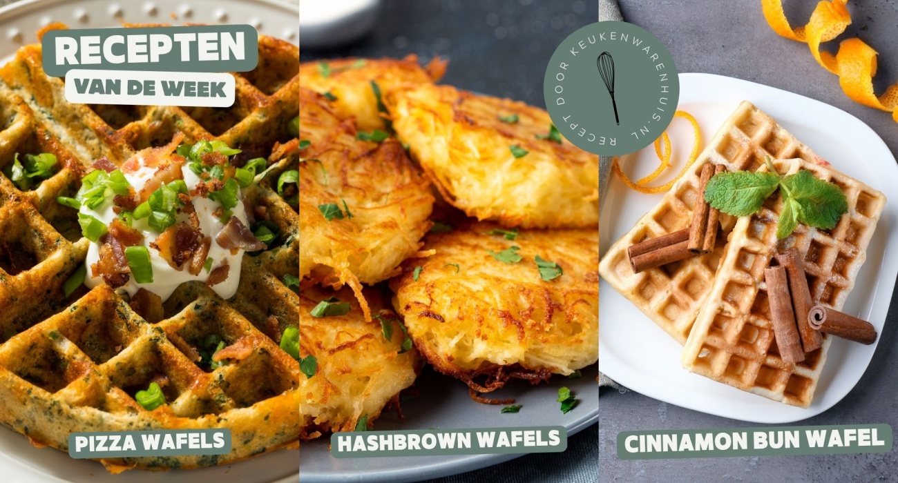 3 verassende wafelrecepten