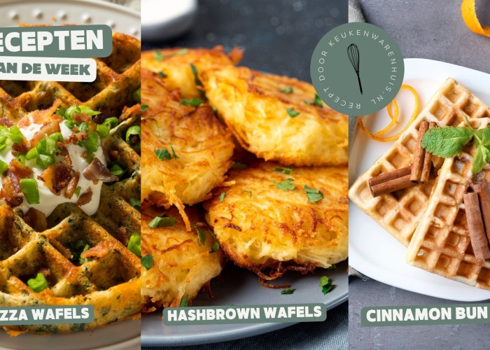 3 verassende wafelrecepten