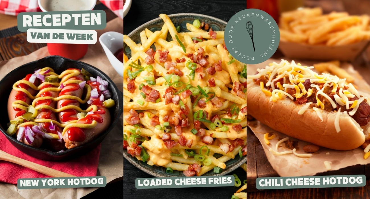 3 x Zomerse fastfood recepten bij Keukenwarenhuis.nl