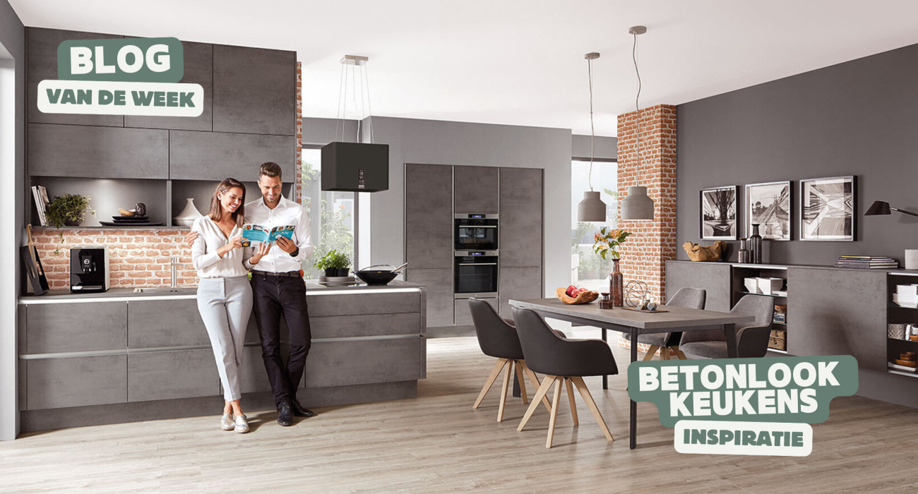 Betonlook Keukens Inspiratie