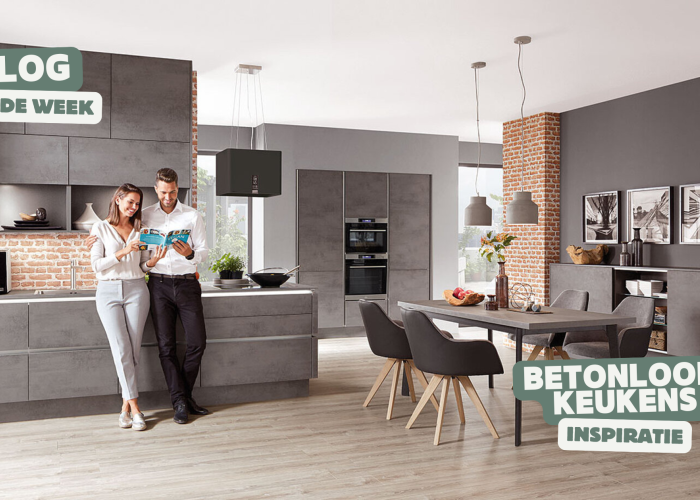 Betonlook Keukens Inspiratie