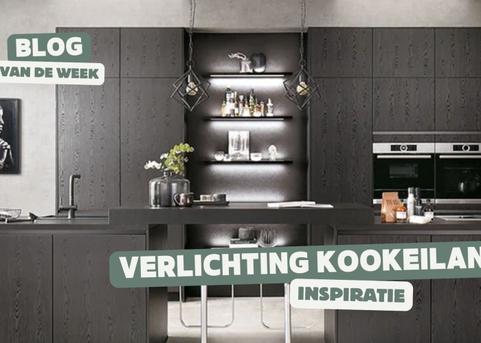 Verlichting boven het kookeiland