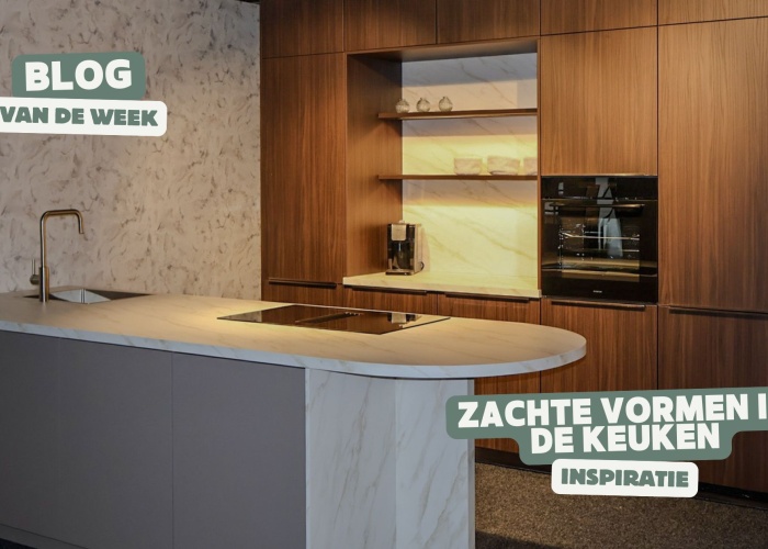 Zachte vormen in de keuken: Rond is het nieuwe strak