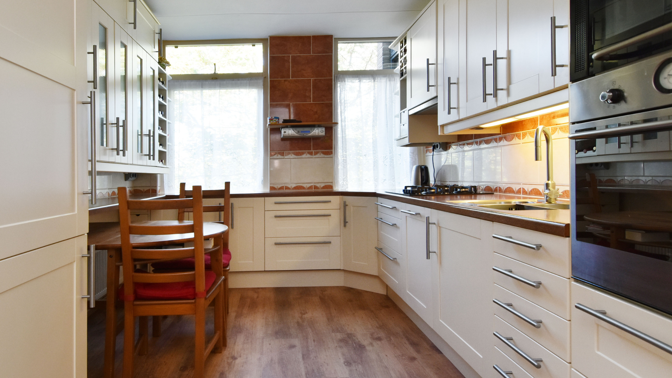 Oude keuken Kijkje in de Keuken van Shanta & Bert